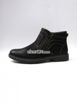 Botki Męskie 0704 BLACK 1