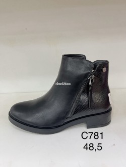 Botki Damskie,C781 BLACK