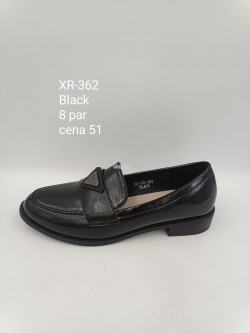 Mokasny Damskie XR-364 BLACK