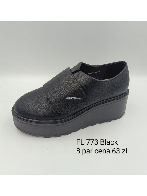 Półbuty Damskie FL770A BLACK