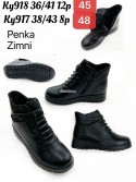 Botki Damskie  421-1 BLK