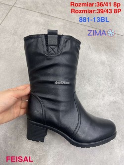 KOZAKI DAMSKIE  881-13 BLACK