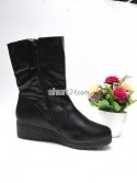 Kozaki Damskie39/43, 885-15 BLACK