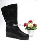 Botki damskie 39-43 D8833-61 BLACK