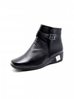 Botki Damskie 39-43,B03T BLK