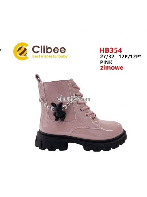 Botki Dziecięce 26-31,HB354-1 BLACK