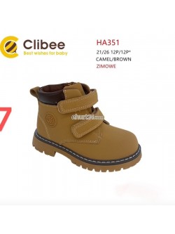 TRAPERY CHŁOPIĘCE  21-26,HA351 CAMEL/BROWN