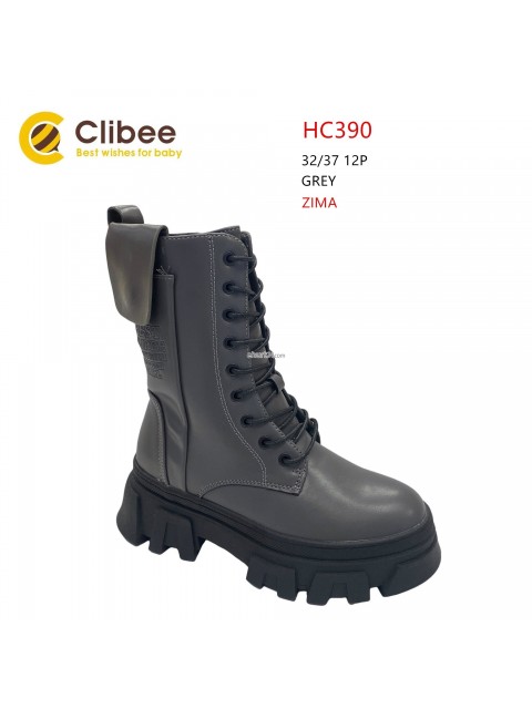 Botki Dziecięce 32-37,HC390 BLACK