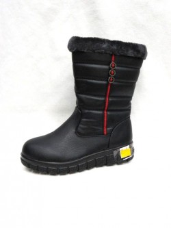 Botki damskie  J25-1 BLACK