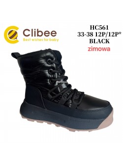 ŚNIEGOWCE DZIECIĘCE 33-38, HC561 BLACK