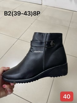 Botki Damskie 39-43,B03T BLK