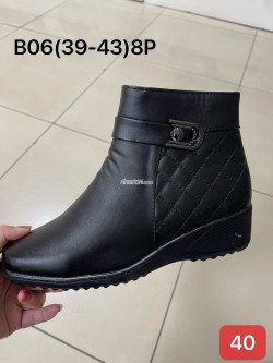 Botki Damskie 39-43,B02T BLK