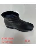 Botki damskie  B106 BLACK