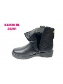 Botki damskie  X4030 BROWN