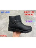 Botki Damskie 39-43, DW11-7 BLACK