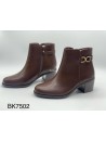 Botki damskie BK7502 BLK