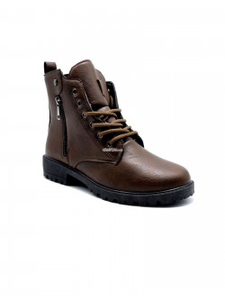 Botki damskie  X4034 BROWN