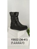 ŚNIEGOWCE DAMSKIE Y3035 BLACK