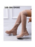 Kozaki Damskie 168-386 BEIGE