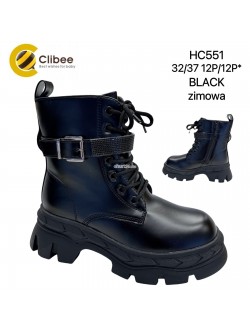 TRAPERY Dziewczęce 32-37,HC551 BLK