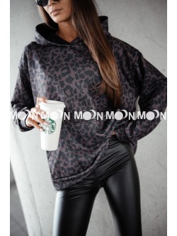 Bluza Leopard 82144 bezowy