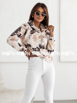 Bluza Leopard 82116 cappuccino