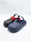 KROKSY DAMSKIE OCIEPLANE 7861 GREY/BLA/NAVY