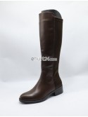 Kozaki Damskie 68246 BROWN