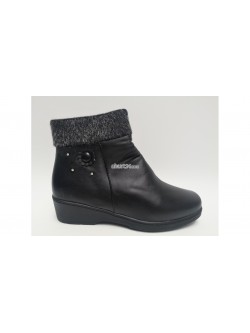 Botki Damskie 2202 BLACK