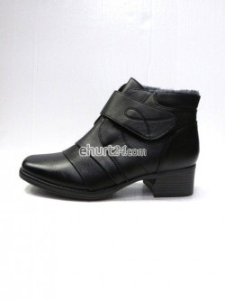 Botki damskie 2665-1 BLACK