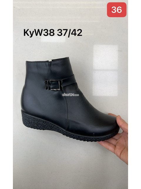 Botki damskie W38 BLK