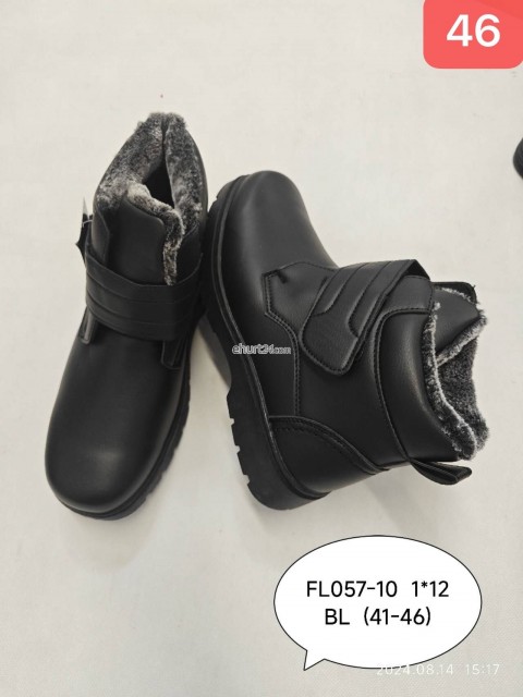 Botki Męskie FL057-27 BLACK