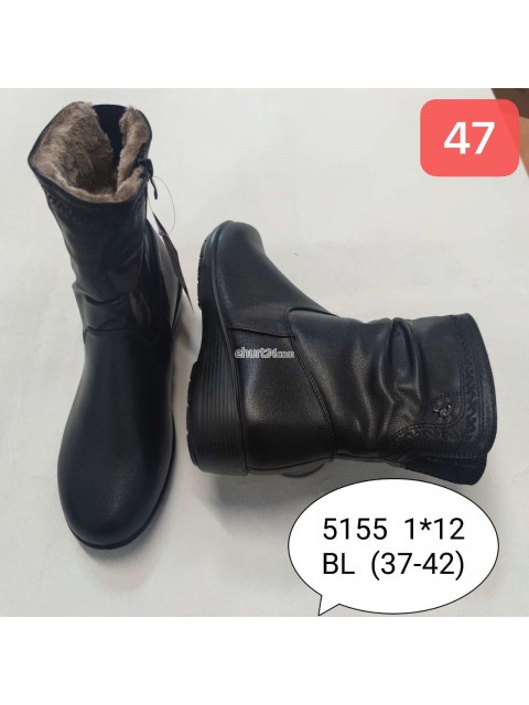 Botki Damskie 5157 -BLACK