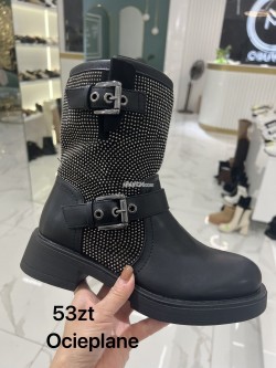 Botki damskie  MI53 BLK