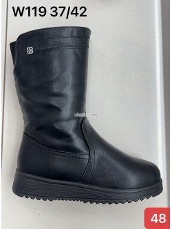 Botki damskie W119 BLACK