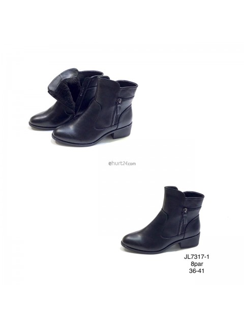 BOTKI Damskie  JC101 BLACK