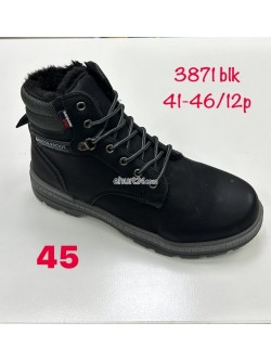 Botki męskie 3871 BLACK