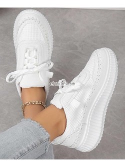 Sneakersy Damskie  GG680 WHITE