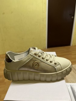 Sneakersy Damskie XF71 BEI-GOLD