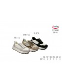 Buty Sportowe Damskie 35-40,LG1040P BLK/GOLD