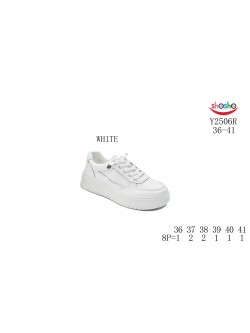 Buty Sportowe Damskie Y2507R  WHITE