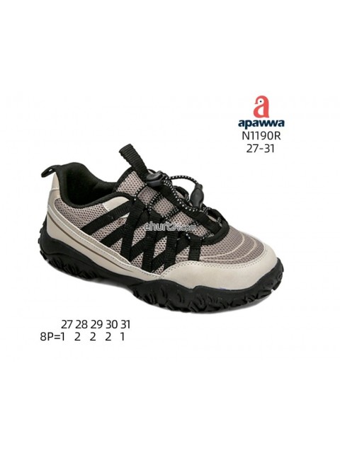 BUTY SPORTOWE CHŁOPIĘCE 31-36, T1211P BEIGE