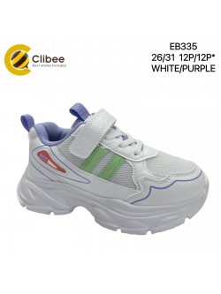 Buty sportowe Dziecięce 26-31,EB335  WHITE/PURPLE