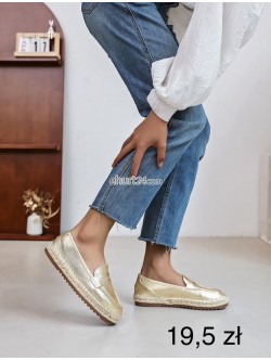 ESPADRYLE DAMSKIE LT33-01 GOLD