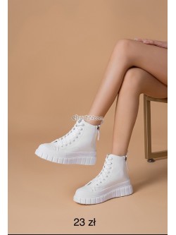 Sneakersy Damskie LG655 WHITE