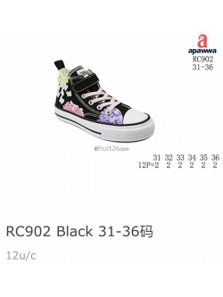 Trampki Dziecięce 31-36,RC902 BLACK