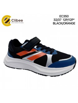 BUTY SPORTOWE CHŁOPIĘCE 32-37,EC350 BLK/ORANGE