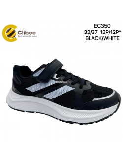 BUTY SPORTOWE CHŁOPIĘCE 32-37,EC350 -1 BLK/WHITE