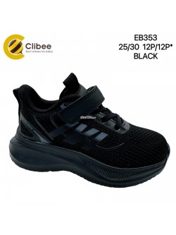 BUTY SPORTOWE CHŁOPIĘCE 25-30,EB353 BLACK