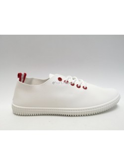 Trampki  damskie TD012 WHITE RED